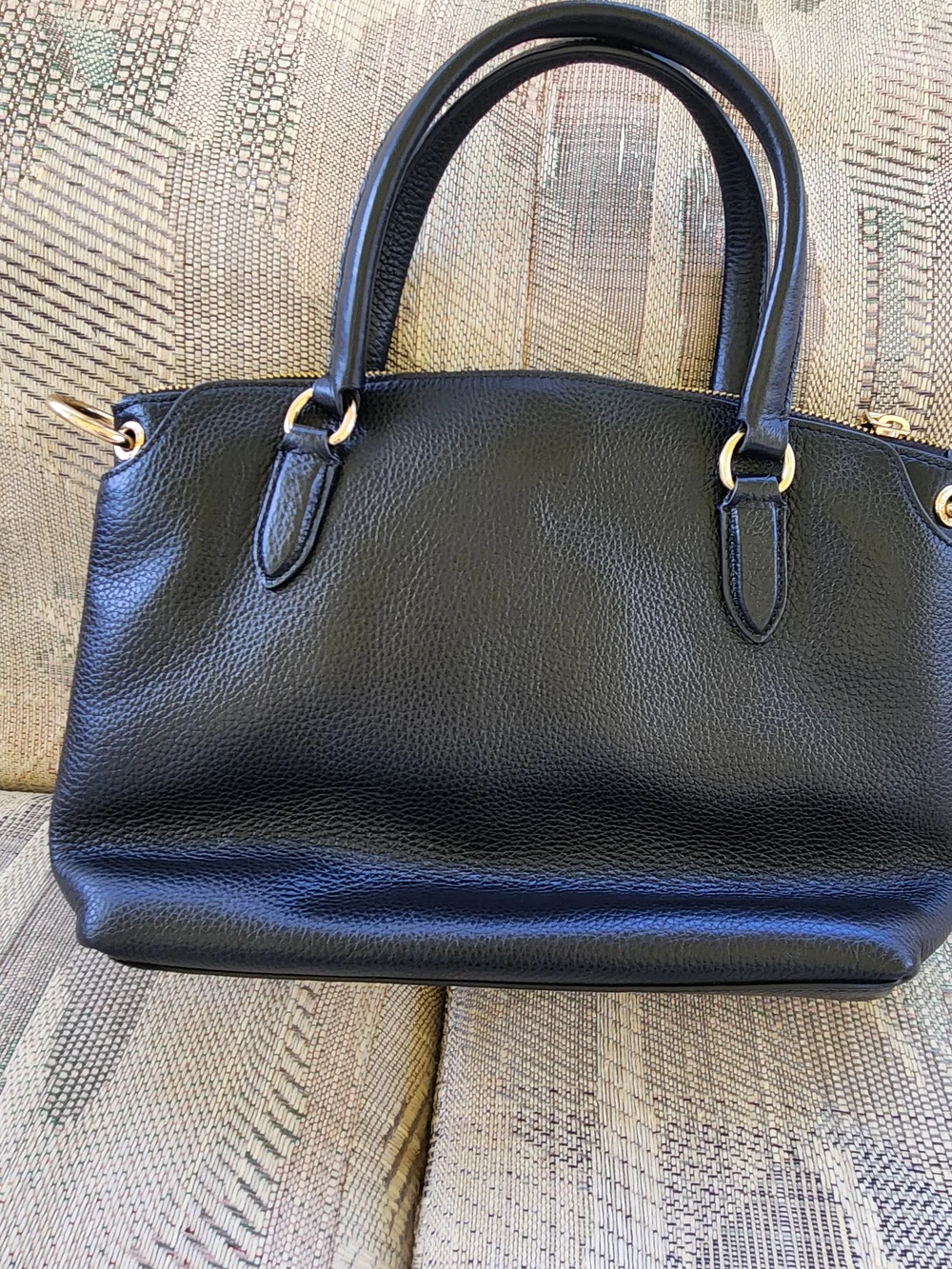 Coach Black Remi Satchel Crossbody